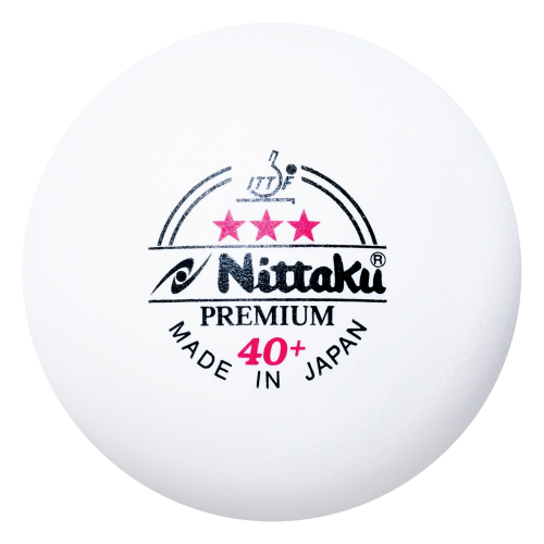Nittaku "Premium 40+" Table Tennis Balls