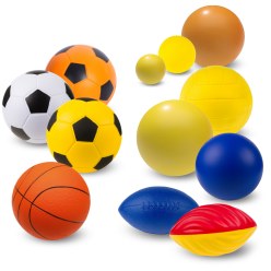  Sport-Thieme "Maxi" Soft Foam Ball Set