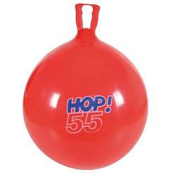 Gymnic "HOP" Space Hopper 55 cm dia., red