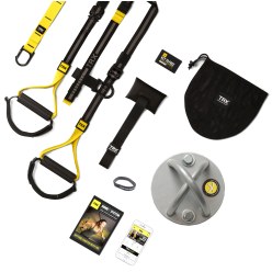  TRX "Home 2" with TRX X Wall/Ceiling Mount Suspension Trainer