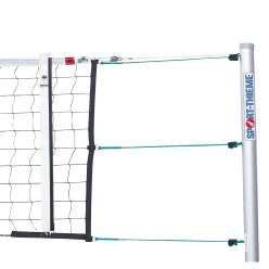 "DVV 1" Volleyball Tournament Net with Guide Pulley