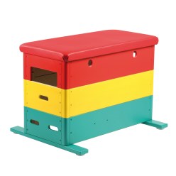 "Vario" Mini 3-Part Multicoloured Vaulting Box