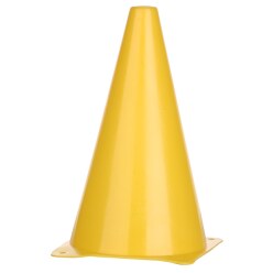 Sport-Thieme Marking Cone Yellow, 20.5x20.5x37 cm