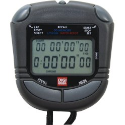  Digi Sport 50-Memory-Spaces "PC-73" Stopwatch