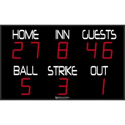 Stramatel "FBB" Baseball Scoreboard