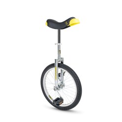 Qu-Ax "Luxury" Outdoor Unicycle 18-inch tyre (46 cm), blue frame