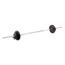  Sport-Thieme 27.5 kg, Rubber-Coated or Chrome Barbell Set