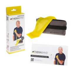 TheraBand 250 cm in a zip-up bag Resistance Band Black, very high