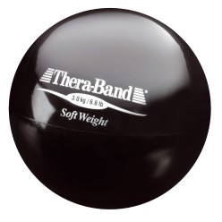 TheraBand "Soft Weight" Weight Ball 3 kg, black