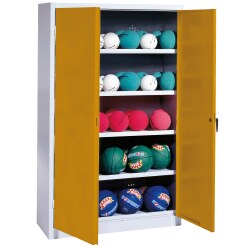  C+P HxWxD 195×150×50 cm, with Metal Double Doors (type 3) Ball Cabinet