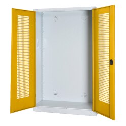  C+P HxWxD 195x120x50 cm, with Perforated Sheet Double Doors Modular sports equipment cabinet