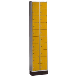 C+P "S 4000 Intro" Security Lockers Traffic Yellow (RAL 1023)