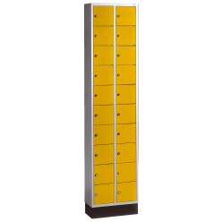 C+P "S 4000 Intro" Security Lockers Traffic Yellow (RAL 1023)