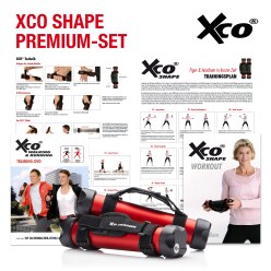  Xco "Premium" incl. 2 training programmes on DVD Dumbbell Set