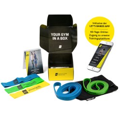  Let's Bands "Powerbands Pro" Resistance Band Set