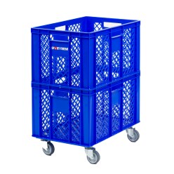 Sport-Thieme Wheeled Storage Basket 60x40x74 cm