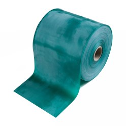 TheraBand 45.5-m Roll of Resistance Band Green, high