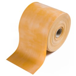 TheraBand Roll of Exercise Band in 45.5 m length Red, medium