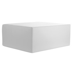 Sport-Thieme Step Cube/Cuboid White, 50x40x20 cm