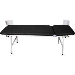 2-Piece Folding Examination Couch Black