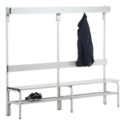  Sypro for Wet Areas with Backrest Changing Room Bench