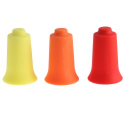 BellaBambi "Original Trio" Cupping Cups 1 yellow, 1 orange and 1 red, Trio