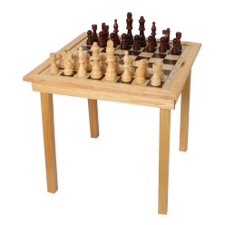 "Chess, Draughts & Ludo" Games Table