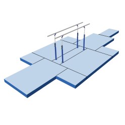  Bänfer for Parallel Bars "Exclusive" Fall Protection Mats