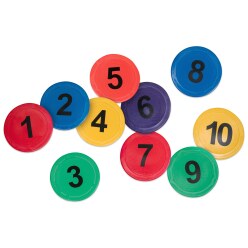  Sport-Thieme "Numbers and/or Letters" Floor Markers