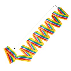  Sport-Thieme with Baton "Rainbow" Gymnastics Ribbon