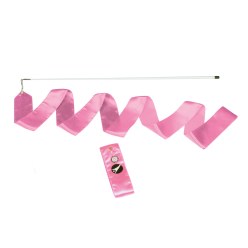 Sport-Thieme "RSG" Gymnastics Ribbon Pink, Competition, 6 m