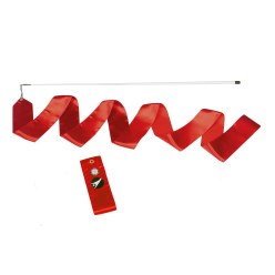 Sport-Thieme "RSG" Gymnastics Ribbon Red, Competition, 6 m