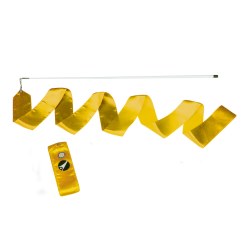 Sport-Thieme "RSG" Gymnastics Ribbon Yellow, Training, 4 m