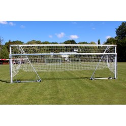  Sport-Thieme with Folding Net Bracket and Base Frame Full-Size Football Goal