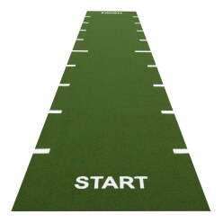 Sprint Tracks "Start & Finish" Artificial-Grass Track Green, 2×10 m