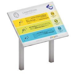  Playparc for Outdoor Fitness Station by Playparc Information Board