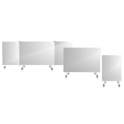 Fosk Crystal Mirror 5.00x1.98 m, 3-piece, folding