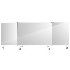 Fosk Crystal Mirror 5.00x1.98 m, 3-piece, folding