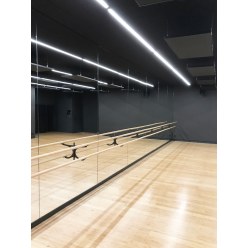  Fosk with Built-In Ballet Barres Mirror Sheet