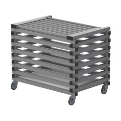 Sport-Thieme by Vendiplas Trolley Grey, For large units with lid