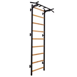  BenchK Fitness-System "721", with Built-In Pull-Up Bar Wall Bars