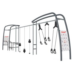  Kompan "Crosstraining-Kombi 2" Outdoor Fitness Station