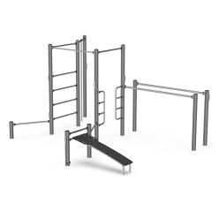  Kompan "Pro 4" Outdoor Fitness Station