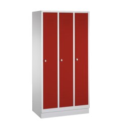  C+P "S 2000 Classic", Compartment width 30 cm, with 100 mm high base Locker