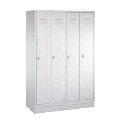  C+P "S 2000 Classic", Compartment width 30 cm, with 100 mm high base Locker