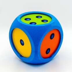 Würfelwelt Foam Dice Standard dice with spots