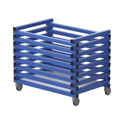 Sport-Thieme by Vendiplas Trolley Blue, For large units with lid