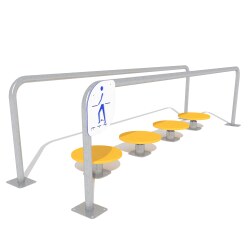  Agapito "Hindernisparcours" Outdoor Fitness Station
