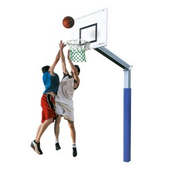  Sport-Thieme "Fair Play 2.0" with Hercules-Rope Net Basketball Unit