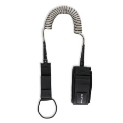 Sportime "Indiana" SUP Coil Leash Black